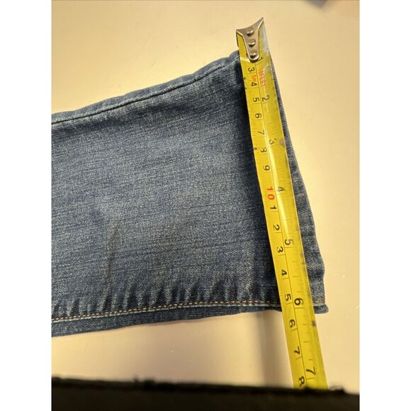 LL Bean Jeans Women Sz 4 Blue Straight Classic Fit Pants Denim - Picture 7 of 7